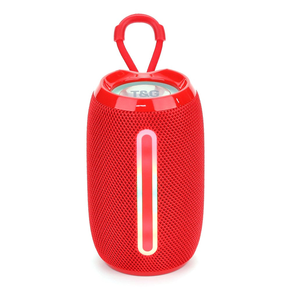 T&G TG653 TWS Bærbar Bluetooth-kompatibel Højttaler LED Lys Udendørs Trådløs Stereo Subwoofer