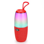 T&G TG644 5W TWS Portable Bluetooth-compatible 5.3 Music Speaker RGB Light Wireless Stereo Subwoofer