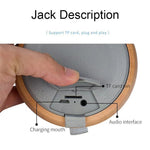 BT810 Mini Size Portable Beech Speaker Wireless Bluetooth-compatible Connectivity 5W Music Player Subwoofer
