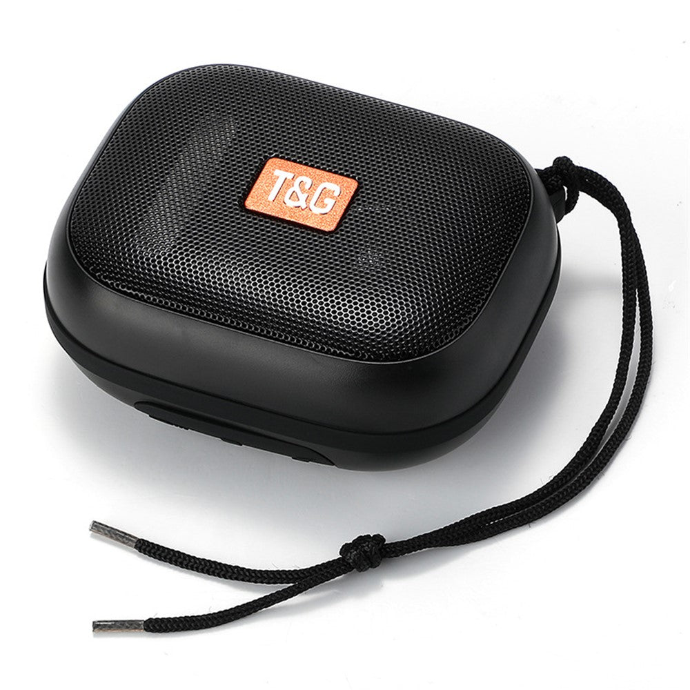 T&G TG-394 TWS Trådløs Bluetooth-kompatibel Højttaler IPX7 Vandafvisende Bærbar Højttaler med Rem til Udendørs Cykling