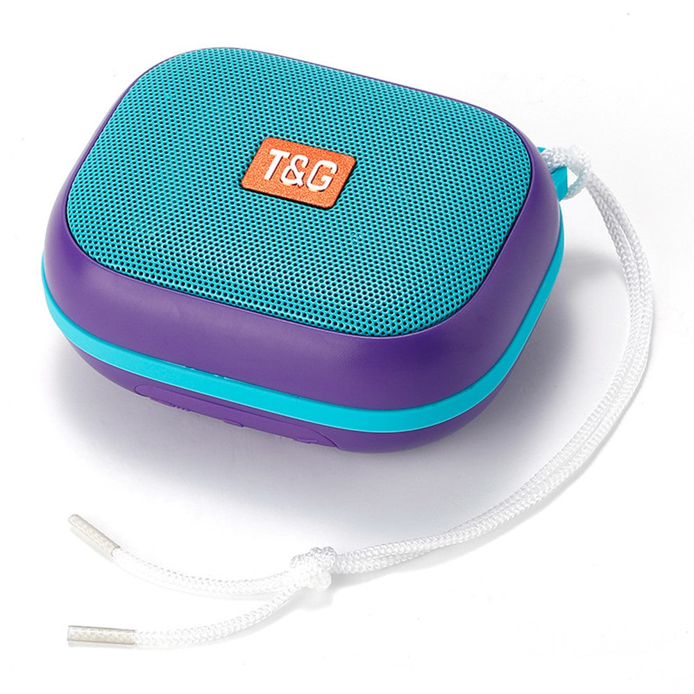 T&G TG-394 TWS Trådløs Bluetooth-kompatibel Højttaler IPX7 Vandafvisende Bærbar Højttaler med Rem til Udendørs Cykling