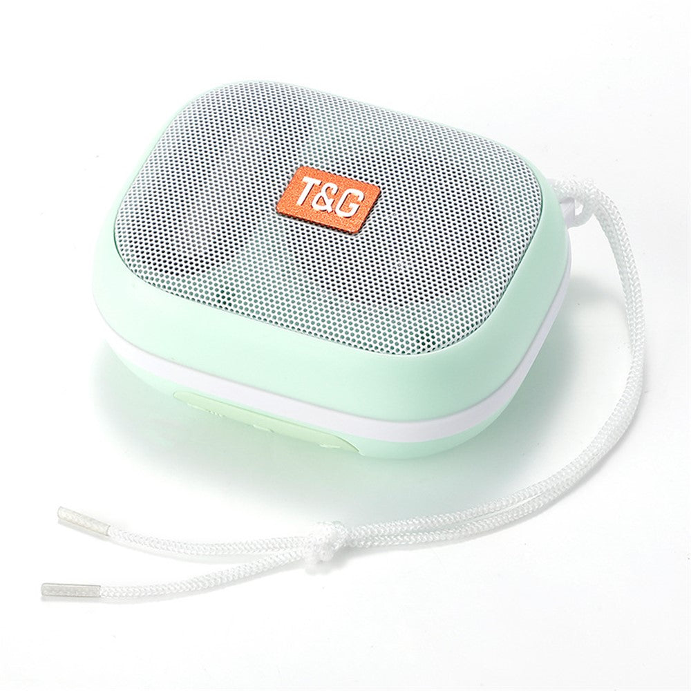 T&G TG-394 TWS Trådløs Bluetooth-kompatibel Højttaler IPX7 Vandafvisende Bærbar Højttaler med Rem til Udendørs Cykling