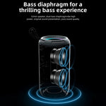 T&G TG656 RGB Light Portable Sound Column Bluetooth-compatible Speaker for Outdoor Sports