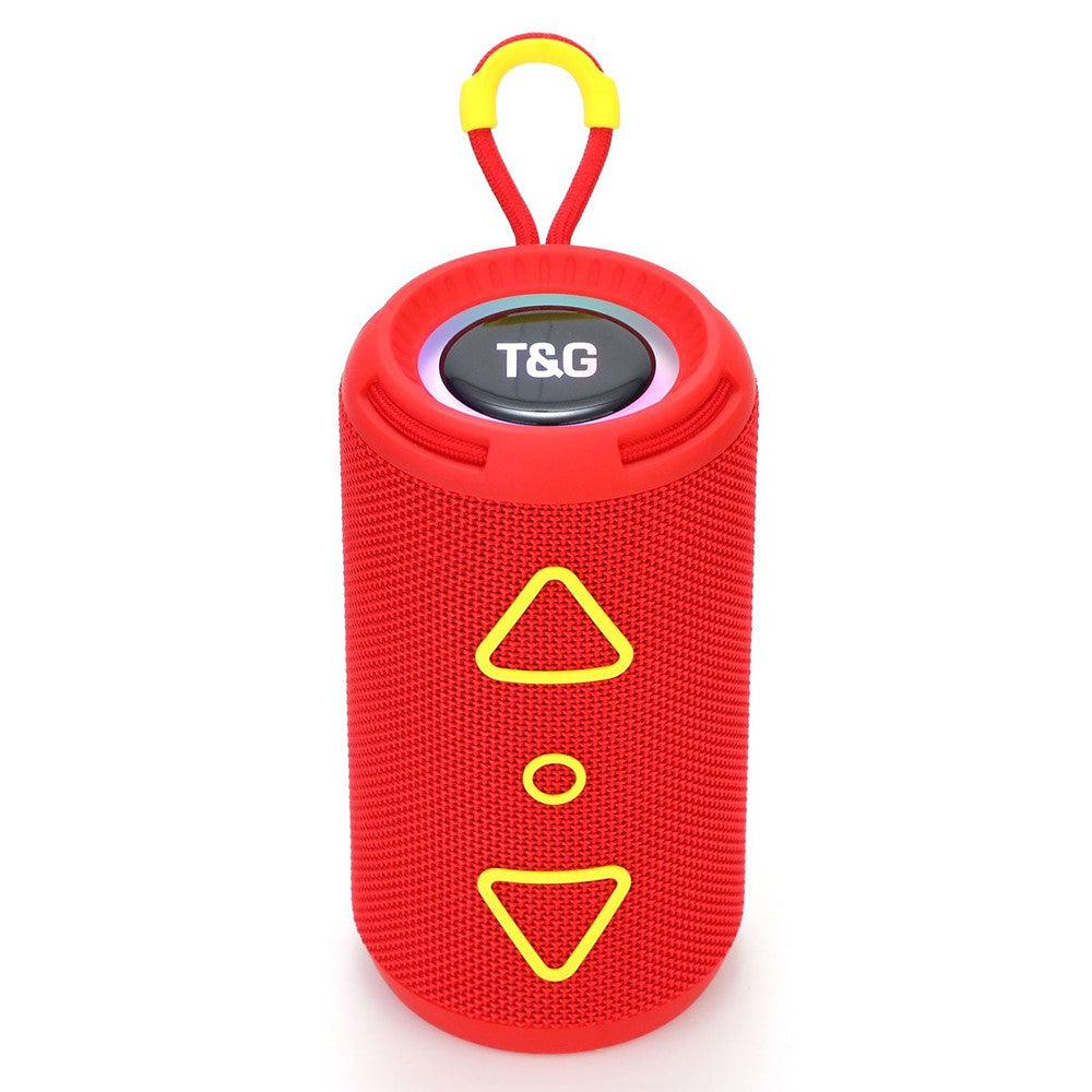 T&G TG656 RGB Light Portable Sound Column Bluetooth-compatible Speaker for Outdoor Sports