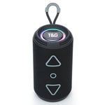 T&G TG656 RGB Light Portable Sound Column Bluetooth-compatible Speaker for Outdoor Sports