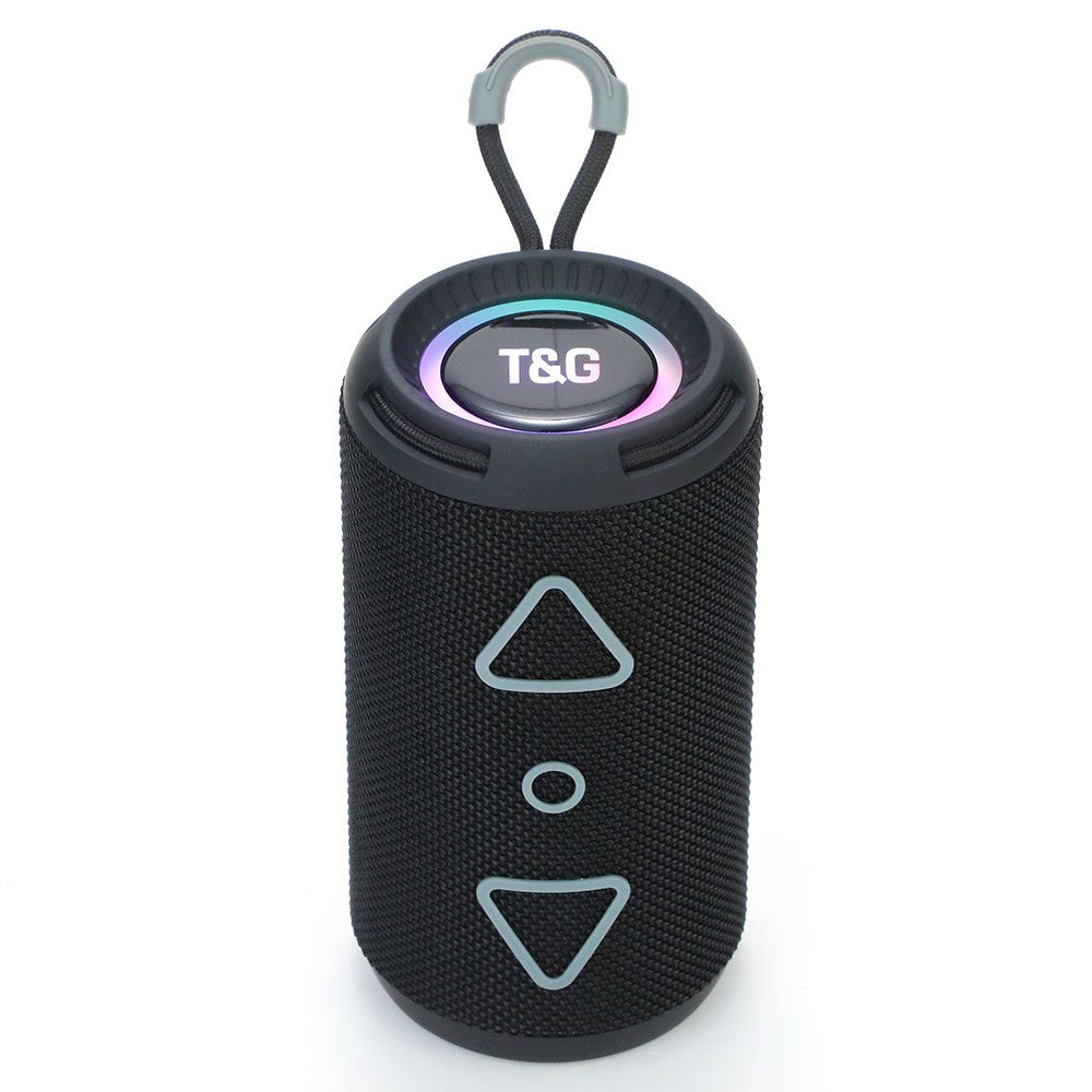 T&G TG656 RGB Light Portable Sound Column Bluetooth-compatible Speaker for Outdoor Sports