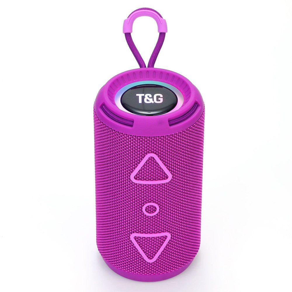 T&G TG656 RGB Light Portable Sound Column Bluetooth-compatible Speaker for Outdoor Sports