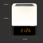 Bluetooth-compatible Audio Speaker HiFi Portable Mini Speaker Subwoofer Supports Touch Control Lights / TF Card