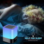 Bluetooth-compatible Audio Speaker HiFi Portable Mini Speaker Subwoofer Supports Touch Control Lights / TF Card