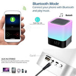 Bluetooth-compatible Audio Speaker HiFi Portable Mini Speaker Subwoofer Supports Touch Control Lights / TF Card