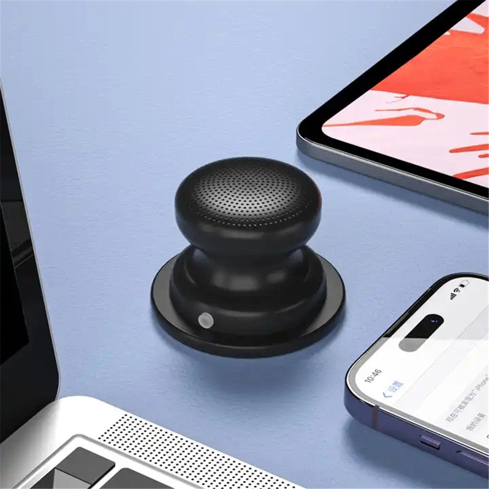 EWA A117 Mini Bærbar Magnetisk Stand Trådløs Højttaler Subwoofer Metal Bluetooth-kompatibel Højttaler