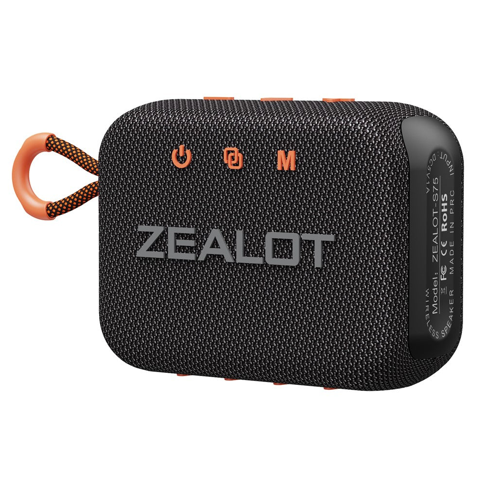 ZEALOT S75 Bærbar Bluetooth-kompatibel Højttaler IPX6 Vandtæt Ægte Trådløs Stereo Subwoofer