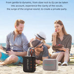 ZEALOT S75 Bærbar Bluetooth-kompatibel Højttaler IPX6 Vandtæt Ægte Trådløs Stereo Subwoofer