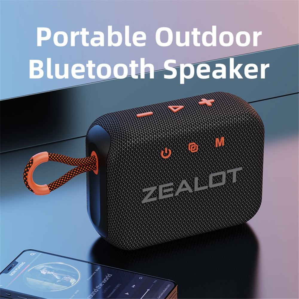 ZEALOT S75 Bærbar Bluetooth-kompatibel Højttaler IPX6 Vandtæt Ægte Trådløs Stereo Subwoofer