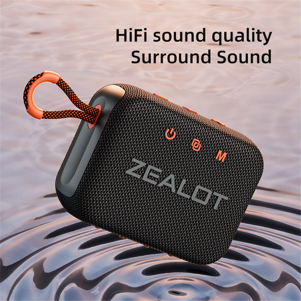ZEALOT S75 Bærbar Bluetooth-kompatibel Højttaler IPX6 Vandtæt Ægte Trådløs Stereo Subwoofer