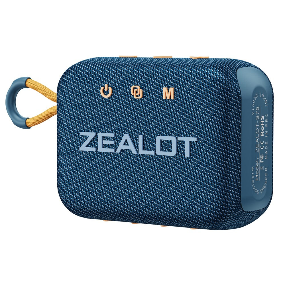 ZEALOT S75 Bærbar Bluetooth-kompatibel Højttaler IPX6 Vandtæt Ægte Trådløs Stereo Subwoofer