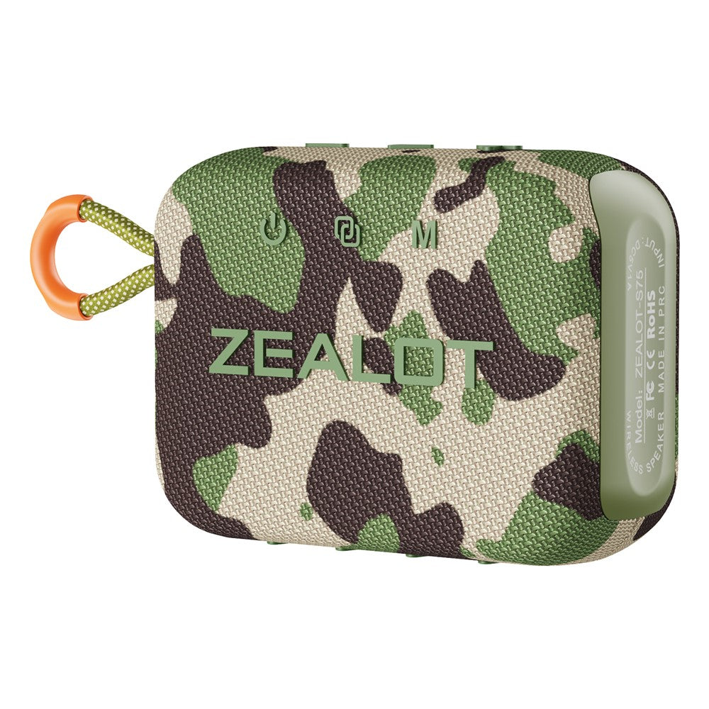 ZEALOT S75 Bærbar Bluetooth-kompatibel Højttaler IPX6 Vandtæt Ægte Trådløs Stereo Subwoofer