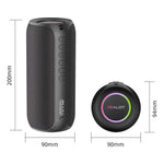 ZEALOT S32MAX 20W Bærbar Bluetooth-kompatibel Højttaler IPX5 Vandtæt Udendørs Subwoofer (CE Certificeret)