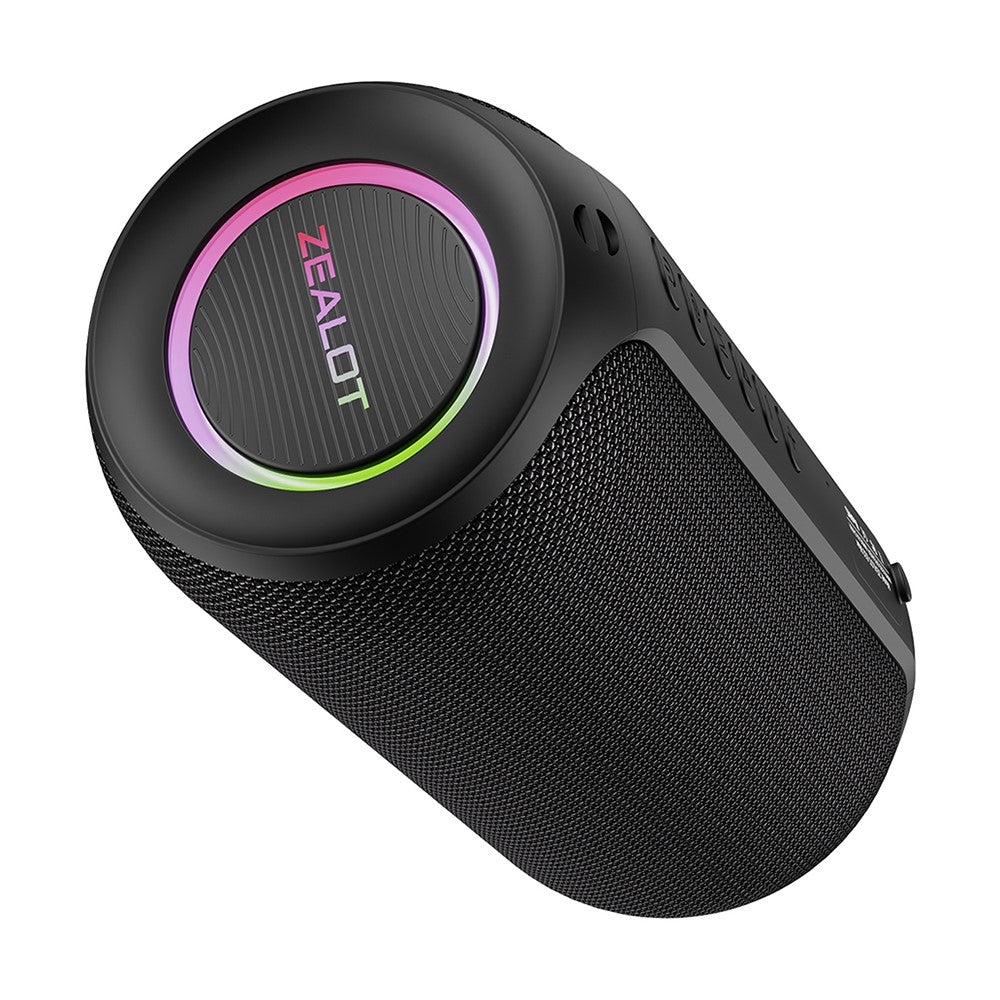 ZEALOT S32MAX 20W Bærbar Bluetooth-kompatibel Højttaler IPX5 Vandtæt Udendørs Subwoofer (CE Certificeret)