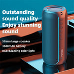 ZEALOT S32MAX 20W Bærbar Bluetooth-kompatibel Højttaler IPX5 Vandtæt Udendørs Subwoofer (CE Certificeret)
