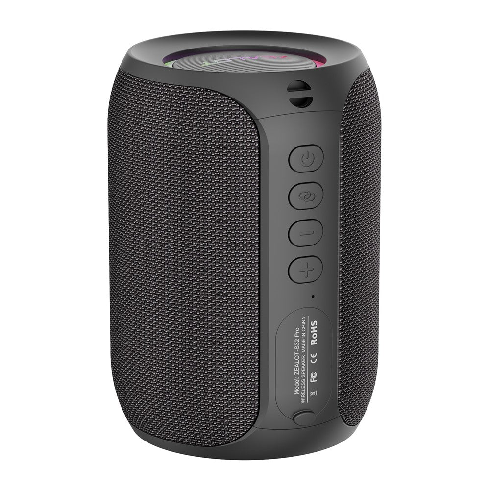 ZEALOT S32PRO 15W High Power Bluetooth-compatible Speaker HiFi Sound Wireless Subwoofer (CE Certified)