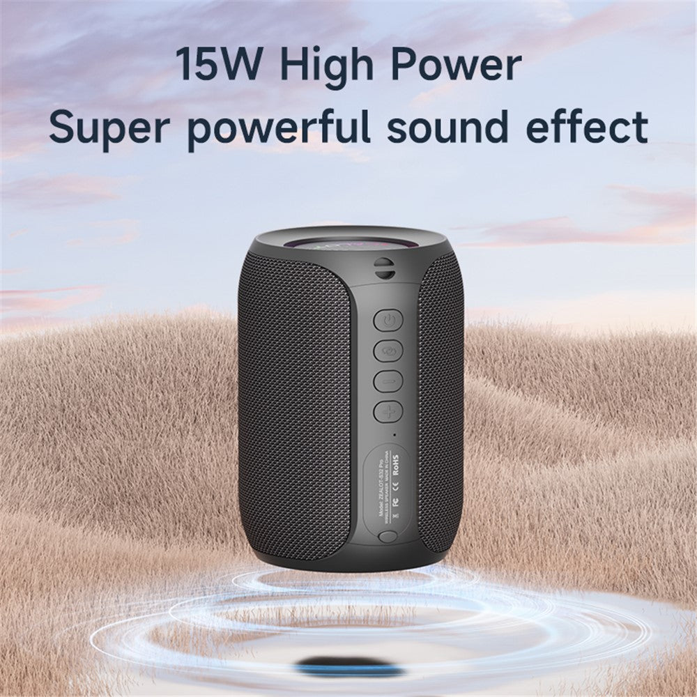 ZEALOT S32PRO 15W High Power Bluetooth-compatible Speaker HiFi Sound Wireless Subwoofer (CE Certified)