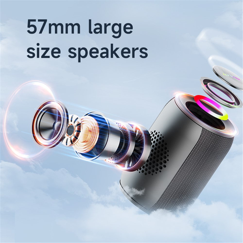 ZEALOT S32PRO 15W High Power Bluetooth-compatible Speaker HiFi Sound Wireless Subwoofer (CE Certified)