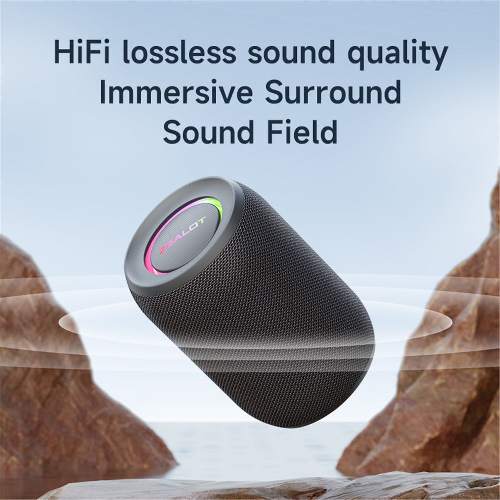 ZEALOT S32PRO 15W High Power Bluetooth-compatible Speaker HiFi Sound Wireless Subwoofer (CE Certified)