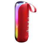 T&G TG-384 Mini Bærbar Bluetooth-kompatibel Højttaler RGB Lys Trådløs Musik Subwoofer Understøtter TF / USB-disk