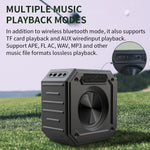 CYBORIS X1S Magnetisk Bluetooth-kompatibel Højttaler til Golfvogn Vandtæt Subwoofer Indbygget Mikrofon