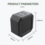 CYBORIS X1S Magnetisk Bluetooth-kompatibel Højttaler til Golfvogn Vandtæt Subwoofer Indbygget Mikrofon