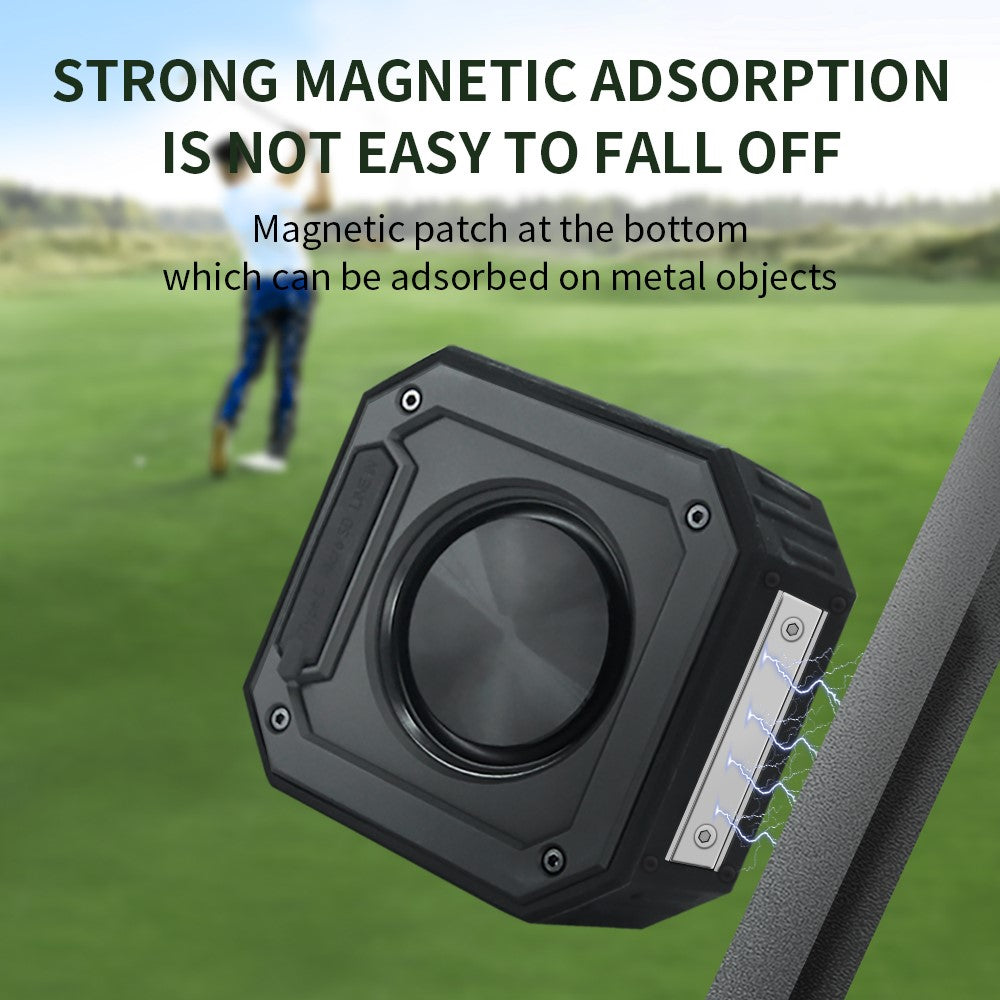 CYBORIS X1S Magnetisk Bluetooth-kompatibel Højttaler til Golfvogn Vandtæt Subwoofer Indbygget Mikrofon