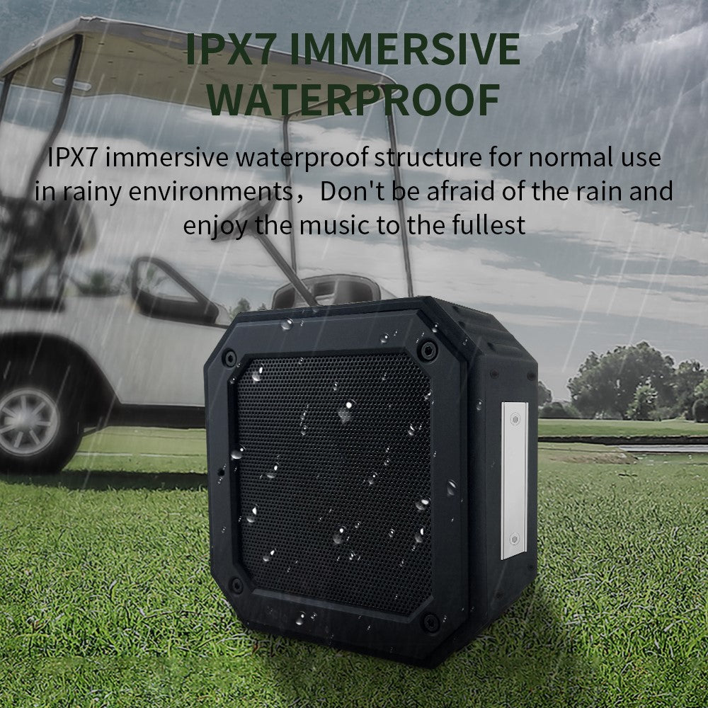 CYBORIS X1S Magnetisk Bluetooth-kompatibel Højttaler til Golfvogn Vandtæt Subwoofer Indbygget Mikrofon