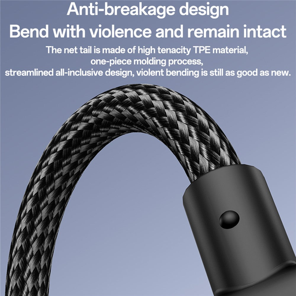 YESIDO YAU46 15 cm USB til 3,5 mm Plug and Play lydadapterkabel understøtter stemmeopkald