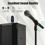 K1 Wired to Wireless Microphone Converter for Handheld Dynamic Mic, 2 Transmitters + 1 Receiver