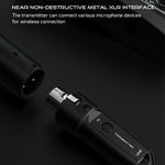 K1 Wired to Wireless Microphone Converter for Handheld Dynamic Mic, 2 Transmitters + 1 Receiver