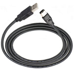 ERE For Audio Equipment USB to FireWire 1394 Adapter 6-Pin Male to USB-A Male Converter Cable