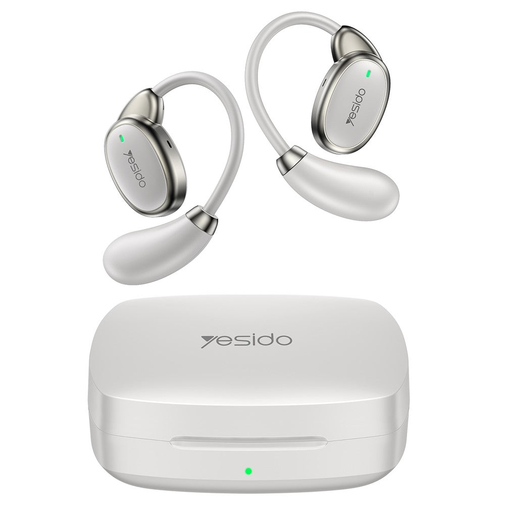 YESIDO YSP33 AI Oversættelses-Earbuds Ørekrog Bærbar Real Time Bluetooth-kompatibel 5.4 Åbne Øre-Hovedtelefoner