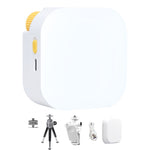 YONGEER TV-10RGB Mini RGB Fill Light 2500K-9900K Magnetic Adjustable LED Video Light for Photography