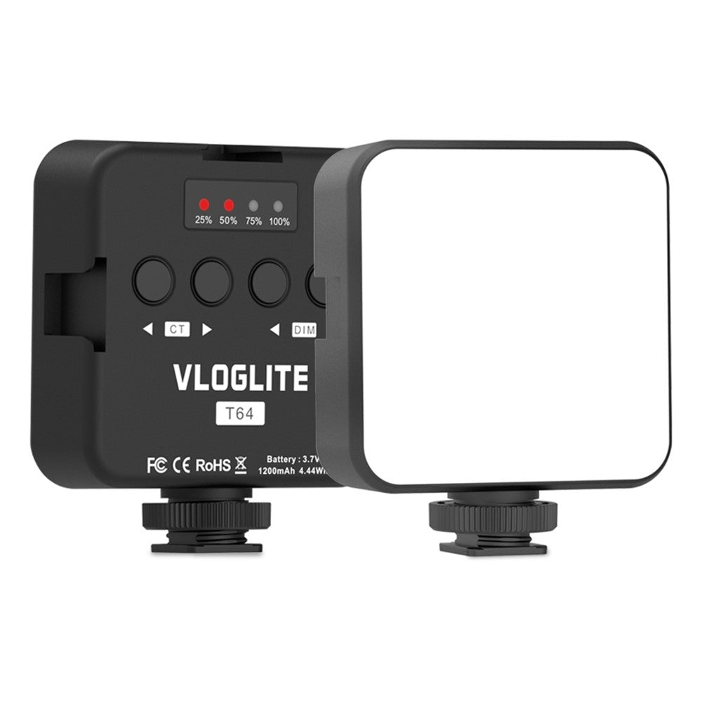 VLOGLITE T64 Portable Cell Phone Video Fill Light Photography Beauty Light Small LED Fill Light