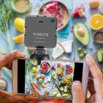 VLOGLITE W36 Bærbar Skønhedsvideolampe Kamera Telefon Vlog LED Fill Light