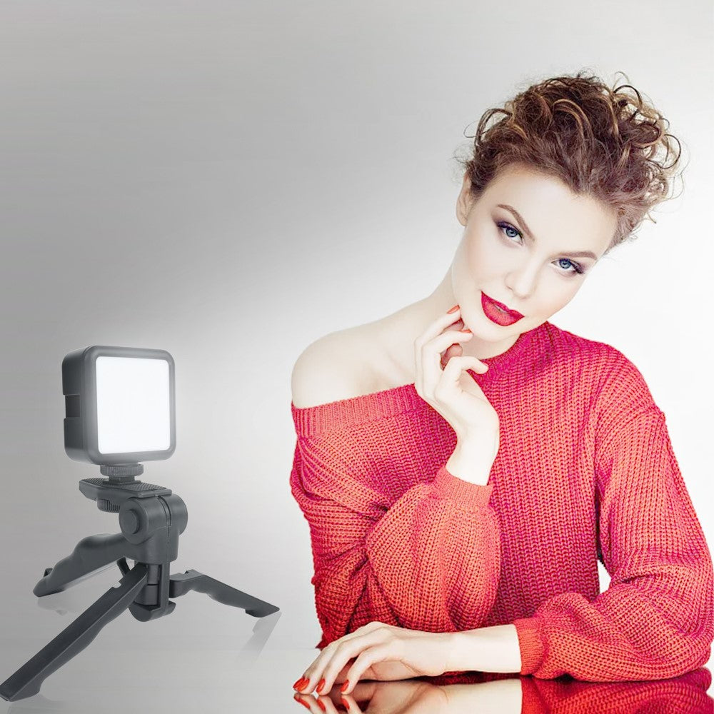 VLOGLITE W49S Mini Skønhed Video Lys Fotografi Live Streaming LED Udfyldningslys