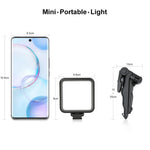 VLOGLITE W49S Mini Skønhed Video Lys Fotografi Live Streaming LED Udfyldningslys