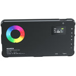 C02 Full Color RGB Video Light 24 Effects Dimmable Pocket Fill Lamp for Live Broadcast