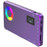 C02 Full Color RGB Video Light 24 Effects Dimmable Pocket Fill Lamp for Live Broadcast