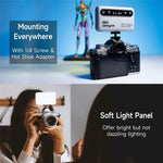 WEEYLITE S05 RGB LED Video Light App Control Portable Fill Light for Live Streaming / Photography
