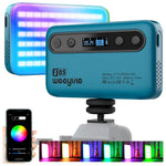 WEEYLITE S05 RGB LED Video Light App Control Portable Fill Light for Live Streaming / Photography