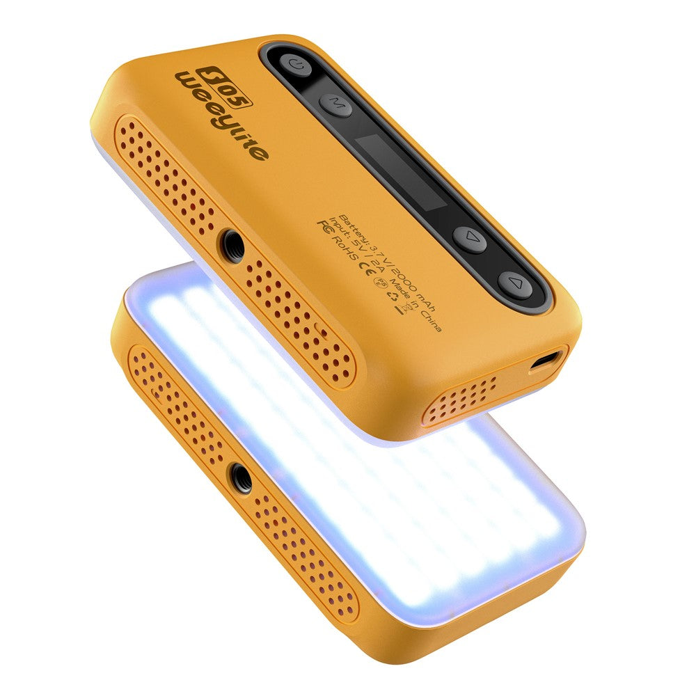 WEEYLITE S05 RGB LED Video Light App Control Portable Fill Light for Live Streaming / Photography