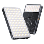 JMARY FM-168R Magnetic Phone Fill Light Dual Color Temperature 160 LED Beads Portable Video Light