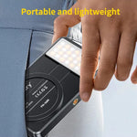 JMARY FM-168R Magnetic Phone Fill Light Dual Color Temperature 160 LED Beads Portable Video Light